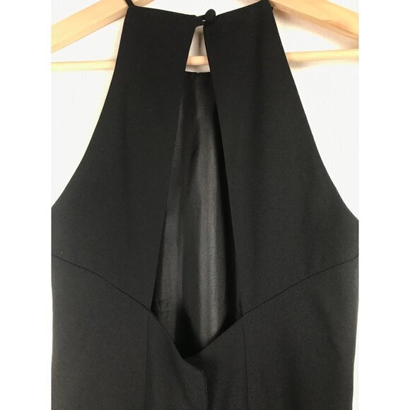 Laundry Open Back Halter Dress Black Size 6 - Picture 5 of 8